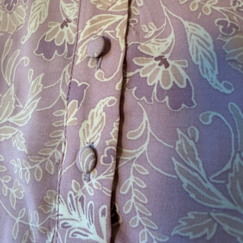 Anthropologie Wayf Romantic Floral Peplum Blouse (XL) NWT Cottagecore Feminine - Picture 4 of 14